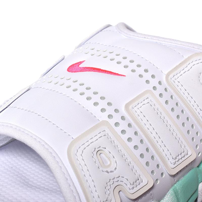 NIKE 日本未発売 AIR MORE UPTEMPO SLIDE “White Mint Blue NIKE 日本未発売 AIR MORE UPTEMPO SLIDE “White Mint Blue