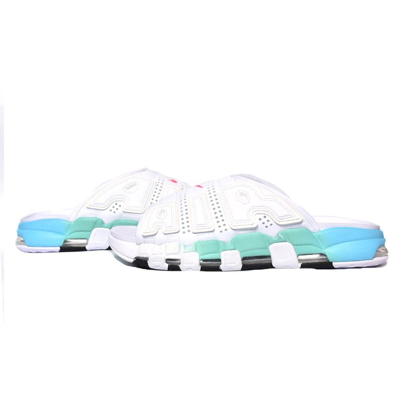 NIKE 日本未発売 AIR MORE UPTEMPO SLIDE “White Mint Blue NIKE 日本未発売 AIR MORE UPTEMPO SLIDE “White Mint Blue