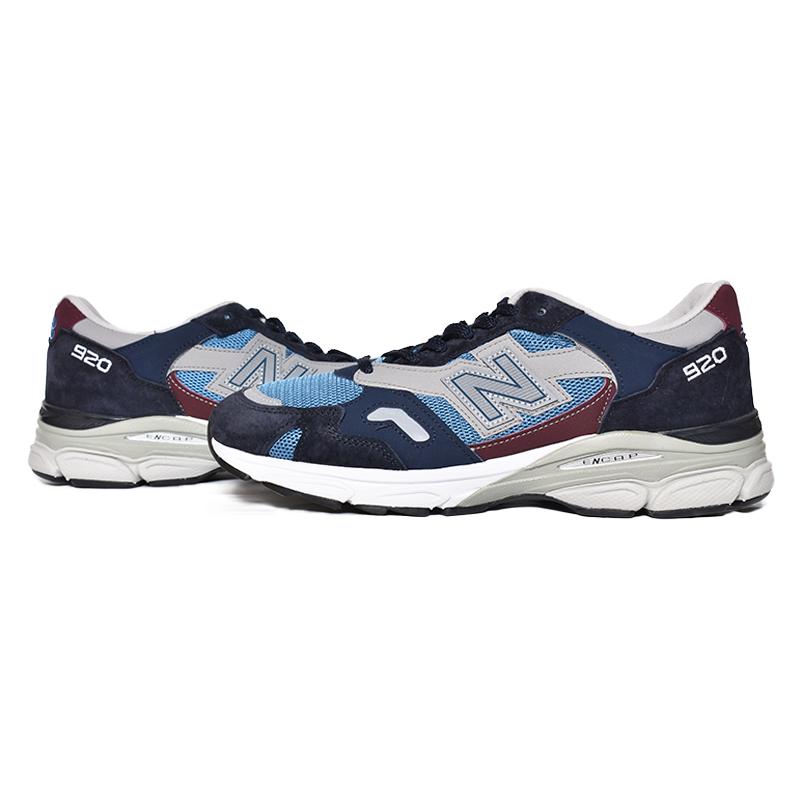 NEW BALANCE M920SCN "MADE IN UK" NAVY WINE ニューバランス スニーカー ( 紺 ネイビー ワインレッド 992 993 990 997 998 メンズ )｜precious-place｜06