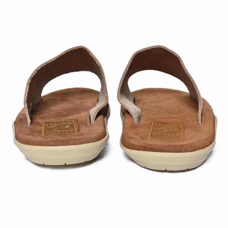 【国内正規品】ISLAND SLIPPER SHOWER SANDAL "COGNAC" アイランド スリッパ シャワー サンダル レザー スエード ( 茶 ブラウン BROWN メンズ PTS705 )｜precious-place｜03