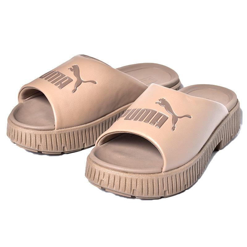 PUMA DINARA SLIDE WMNS "TOTALLY TAUPE" プーマ ディナーラ スライド ウィメンズ サンダル レディース ( ベージュ 厚底 シャワー 388960-02 )｜precious-place｜02