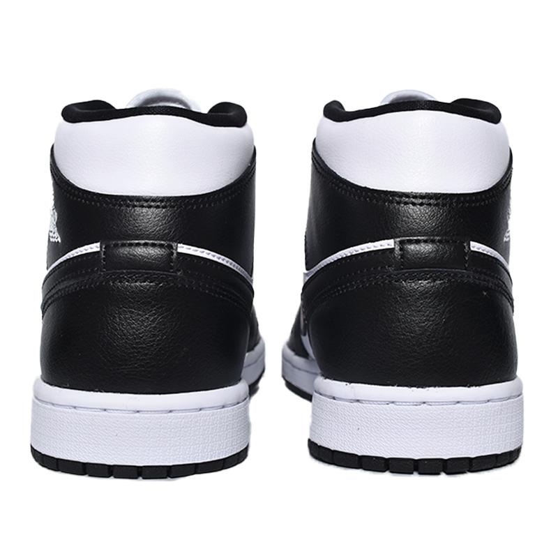 NIKE WMNS AIR JORDAN 1 MID "BLACK WHITE"  ナイキ ウィメンズ エア ジョーダン 1 ミッド スニーカー ( 黒 ブラック 白 ホワイト panda パンダ DV0991-101 )｜precious-place｜04