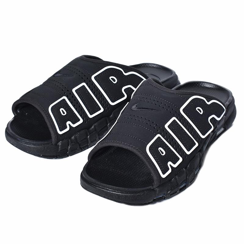 NIKE AIR MORE UPTEMPO SLIDE "BLACK WHITE" ナイキ エア モア アップテンポ スライド スニーカー ( 黒 ブラック モアテン DV2137-001 DV2132-001 )｜precious-place｜02