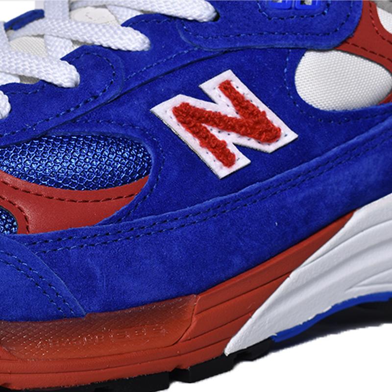 NEW BALANCE M992CC "made in USA" BLUE RED ニューバランス スニーカー ( 青 ブルー 赤 レッド 990 993 996 メンズ )｜precious-place｜07