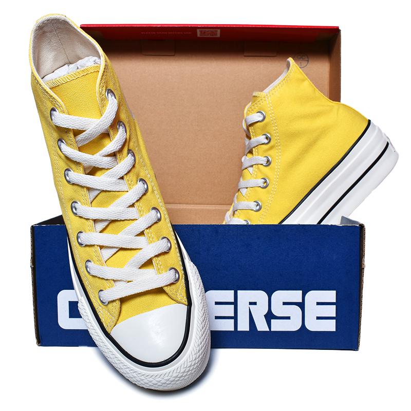 CONVERSE ALL STAR (R) LIFTED HI "EGG YELLOW" コンバース オールスター リフテッド スニーカー