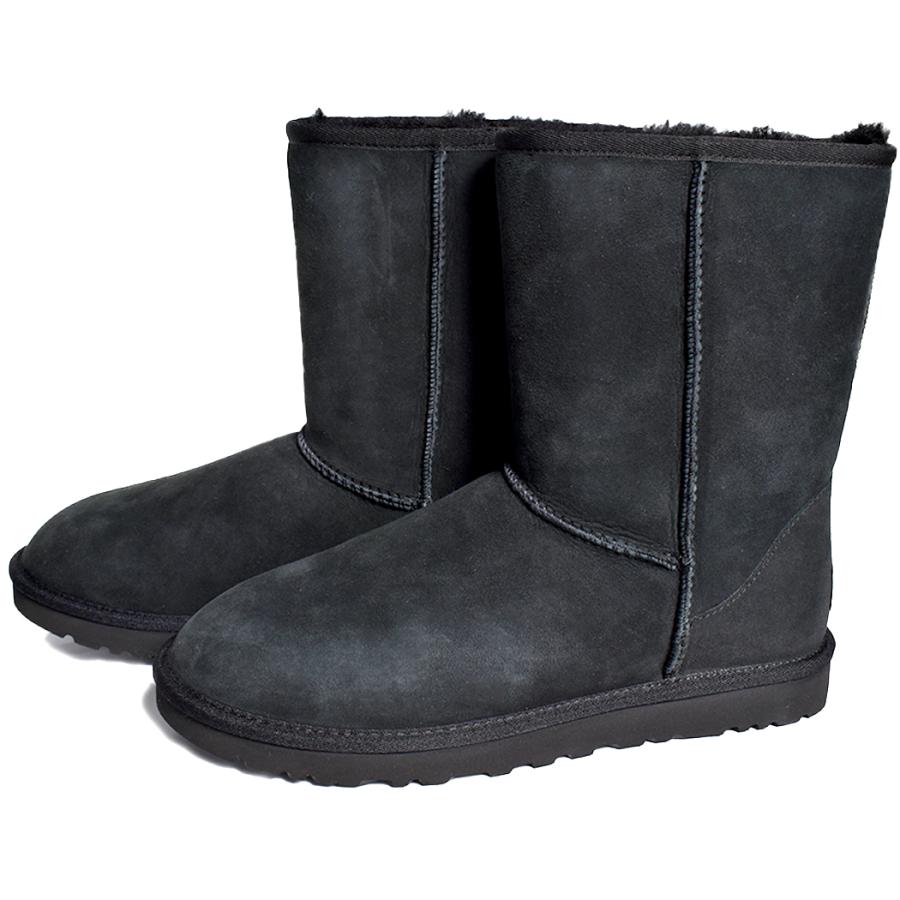 UGG クラシックムートンブーツ ブラック UGG MENS CLASSIC SHORT II 