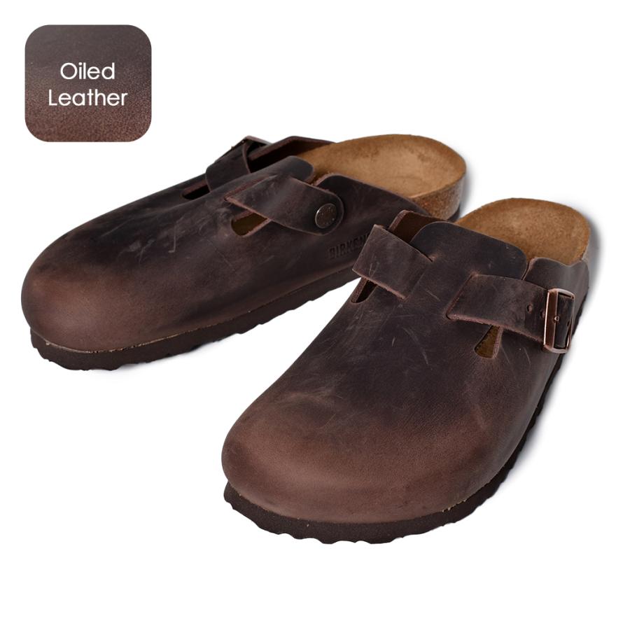 BIRKENSTOCK BOSTON Oiled Leather ( NARROW FIT ) HABANA BIRKENSTOCK BOSTON Oiled Leather ( NARROW FIT ) HABANA