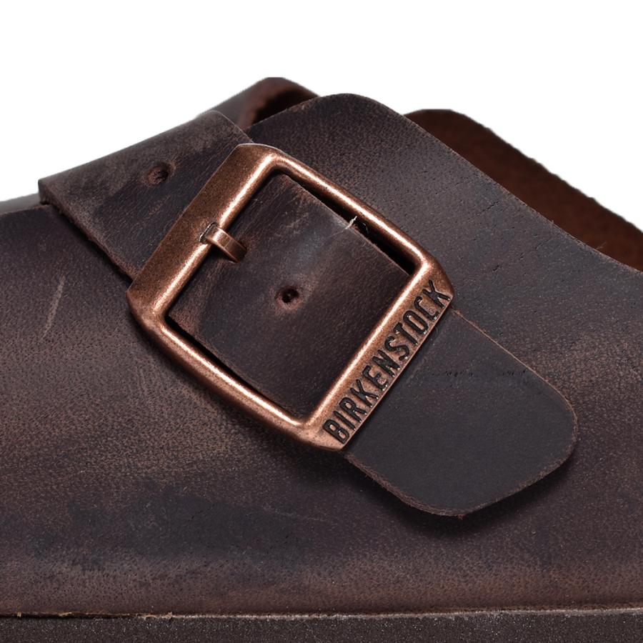 BIRKENSTOCK BOSTON Oiled Leather ( NARROW FIT ) HABANA BIRKENSTOCK BOSTON Oiled Leather ( NARROW FIT ) HABANA