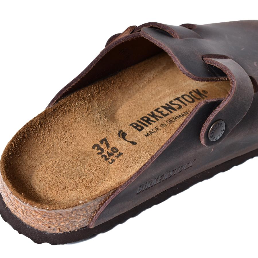 BIRKENSTOCK BOSTON Oiled Leather ( NARROW FIT ) HABANA BIRKENSTOCK BOSTON Oiled Leather ( NARROW FIT ) HABANA