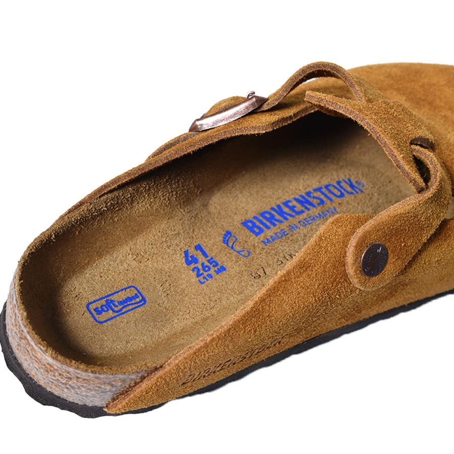 BIRKENSTOCK BOSTON SOFT FOOTBED SUEDE ( REGULAR FIT ) MINK BIRKENSTOCK BOSTON SOFT FOOTBED SUEDE ( REGULAR FIT ) MINK