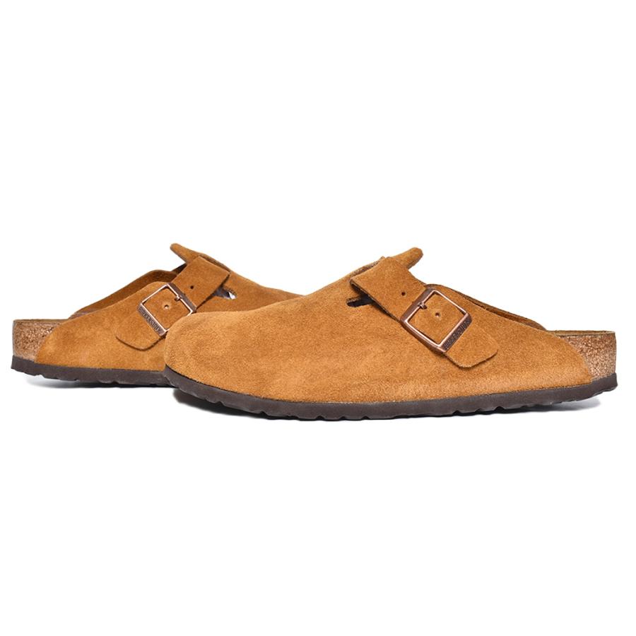 BIRKENSTOCK BOSTON SOFT FOOTBED SUEDE ( REGULAR FIT ) MINK BIRKENSTOCK BOSTON SOFT FOOTBED SUEDE ( REGULAR FIT ) MINK