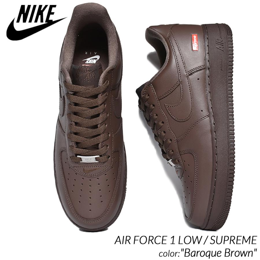 NIKE AIR FORCE 1 LOW / SUPREME NIKE AIR FORCE 1 LOW / SUPREME