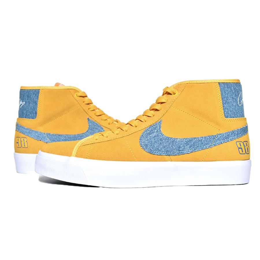 海外限定 NIKE SB BLAZER MID PRO GT × Grant Taylor "University Gold" ナイキ ブレイザー ミッド スニーカー ブレーザー FD0269-700｜precious-place｜10