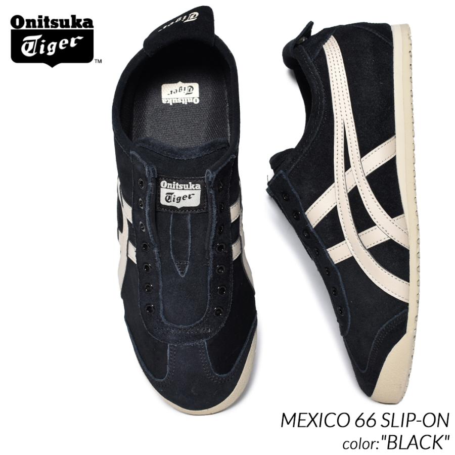 Onitsuka Tiger MEXICO 66 SLIP-ON BLACK オニツカタイガー Onitsuka Tiger MEXICO 66 SLIP-ON BLACK オニツカタイガー