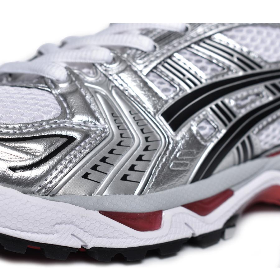 asics GEL-KAYANO 14 "WHITE/CLASSIC RED" アシックス ゲル カヤノ スニーカー ( 白 クリーム ゴールド 赤 メンズ レディース ウィメンズ 1201a019-103 )｜precious-place｜07