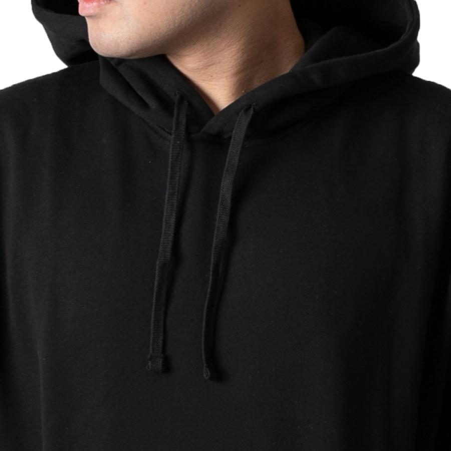 REIGNING CHAMP RELAXED PULLOVER HOODIE MIDWEIGHT BLACK レイニング 