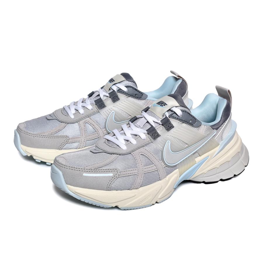 NIKE W V2K RUN "LIGHT BONE" ナイキ ブイツーケー ラン スニーカー ( グレー 水色 ブルー ランニング ウィメンズ レディース FZ3596-072 )｜precious-place｜02