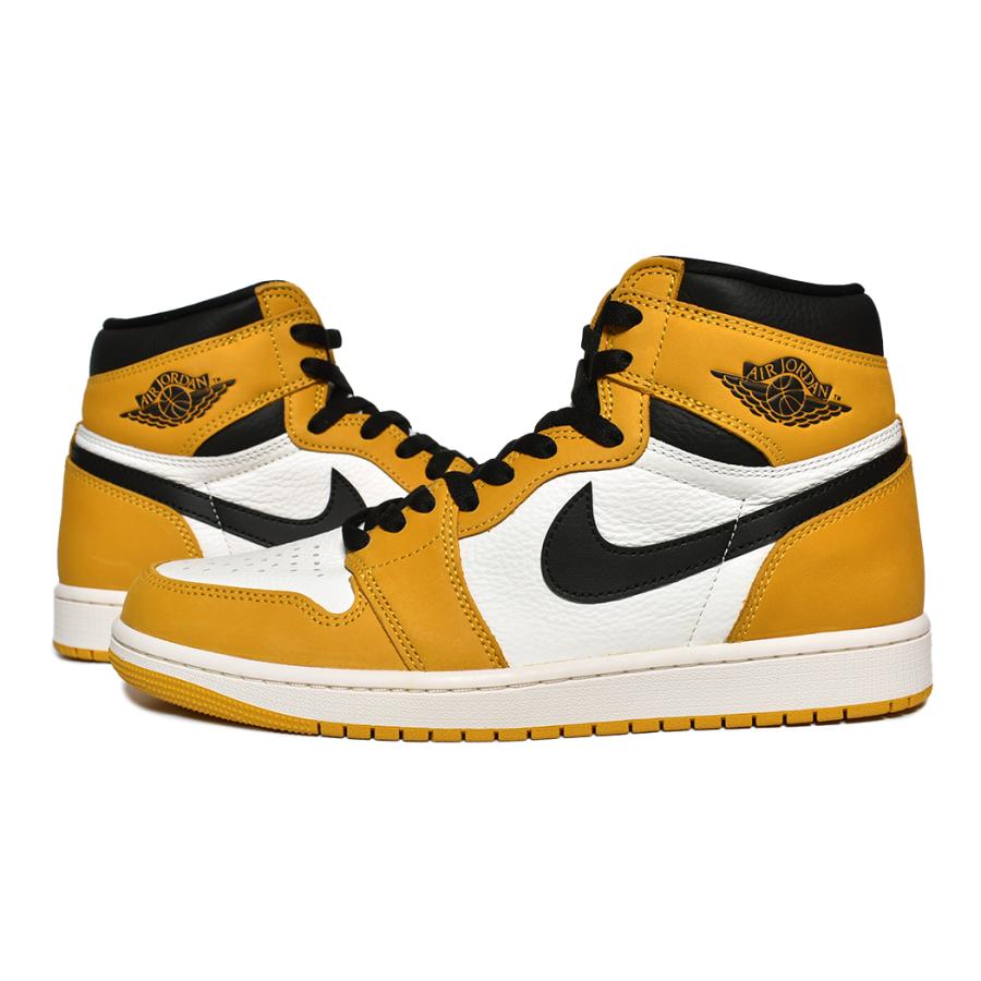 NIKE AIR JORDAN 1 RETRO HIGH OG "Yellow Ochre" ナイキ エア ジョーダン レトロ ハイ スニーカー ( イエロー 黄色 aj1 メンズ DZ5485-701 )｜precious-place｜09