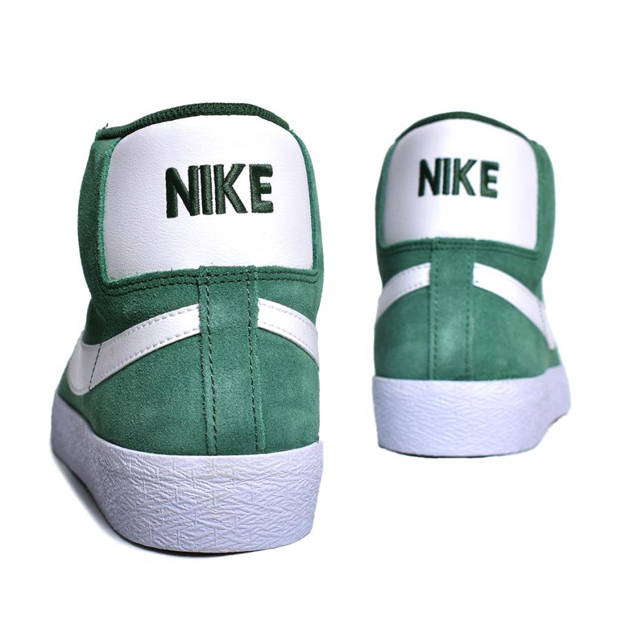 海外限定 NIKE SB ZOOM BLAZER MID "GREEN WHITE" ナイキ ブレイザー ミッド スニーカー ( 日本未発売 ブレーザー 緑 グリーン 白 FD0731-300 )｜precious-place｜03