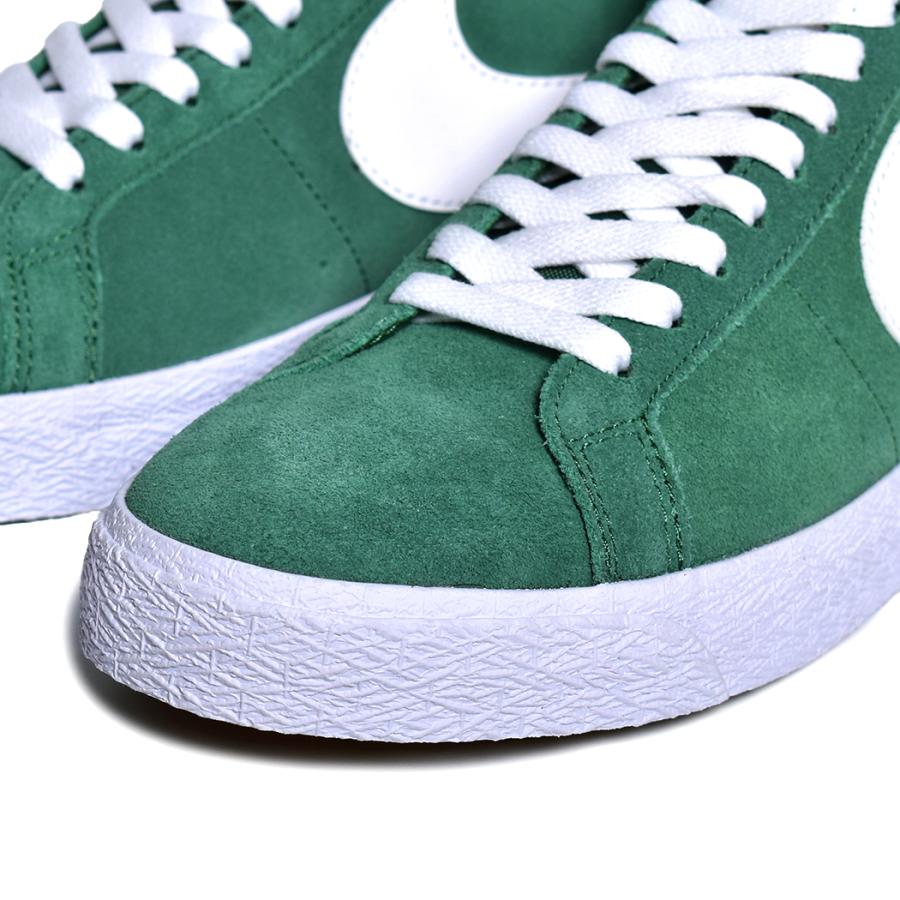 海外限定 NIKE SB ZOOM BLAZER MID "GREEN WHITE" ナイキ ブレイザー ミッド スニーカー ( 日本未発売 ブレーザー 緑 グリーン 白 FD0731-300 )｜precious-place｜05