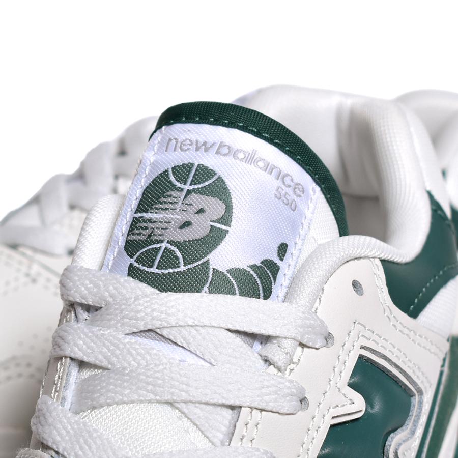 NEW BALANCE BBW550BI "WHITE GREEN" ニューバランス スニーカー ( 白 ホワイト 緑 グリーン B レディース ウィメンズ )｜precious-place｜07