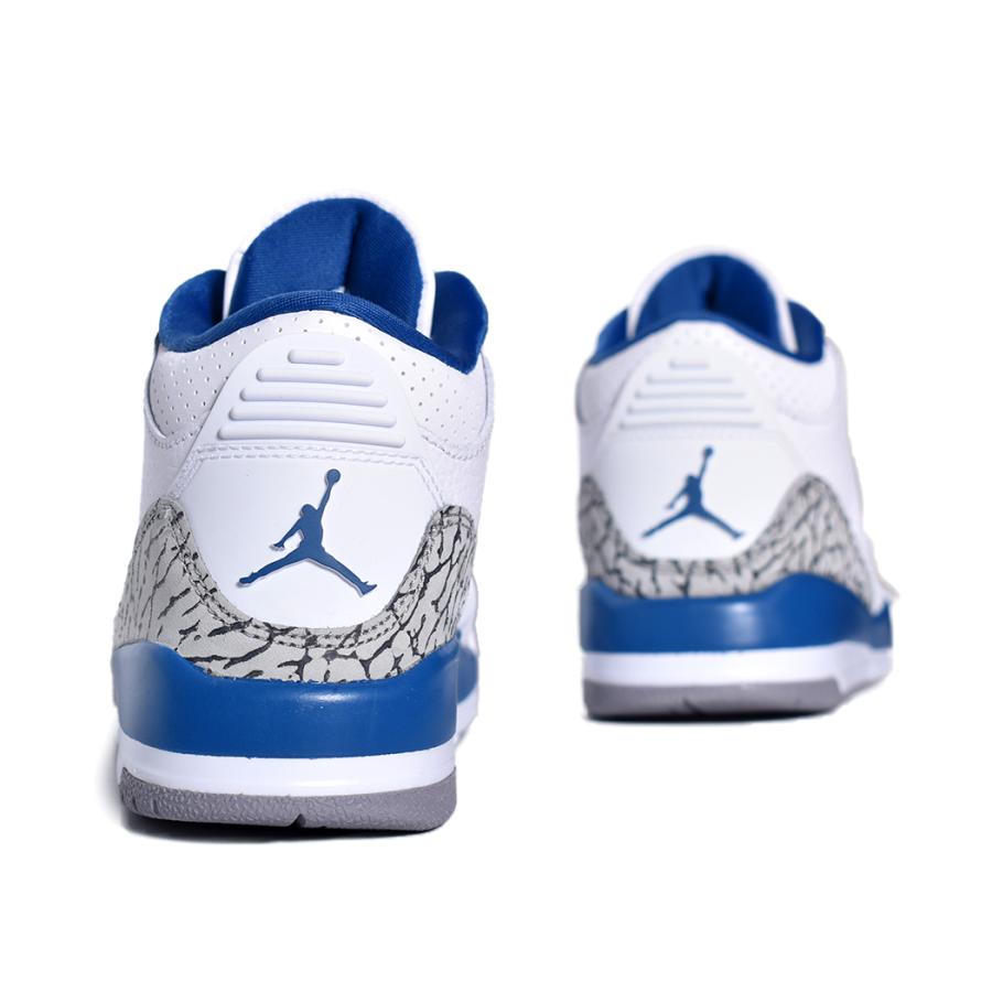 NIKE JORDAN 3 RETRO PS "WIZARDS" ナイキ エア ジョーダン スニーカー ( 白 ホワイト 青 キッズ シューズ ジュニア KIDS DM0966-148 )｜precious-place｜03