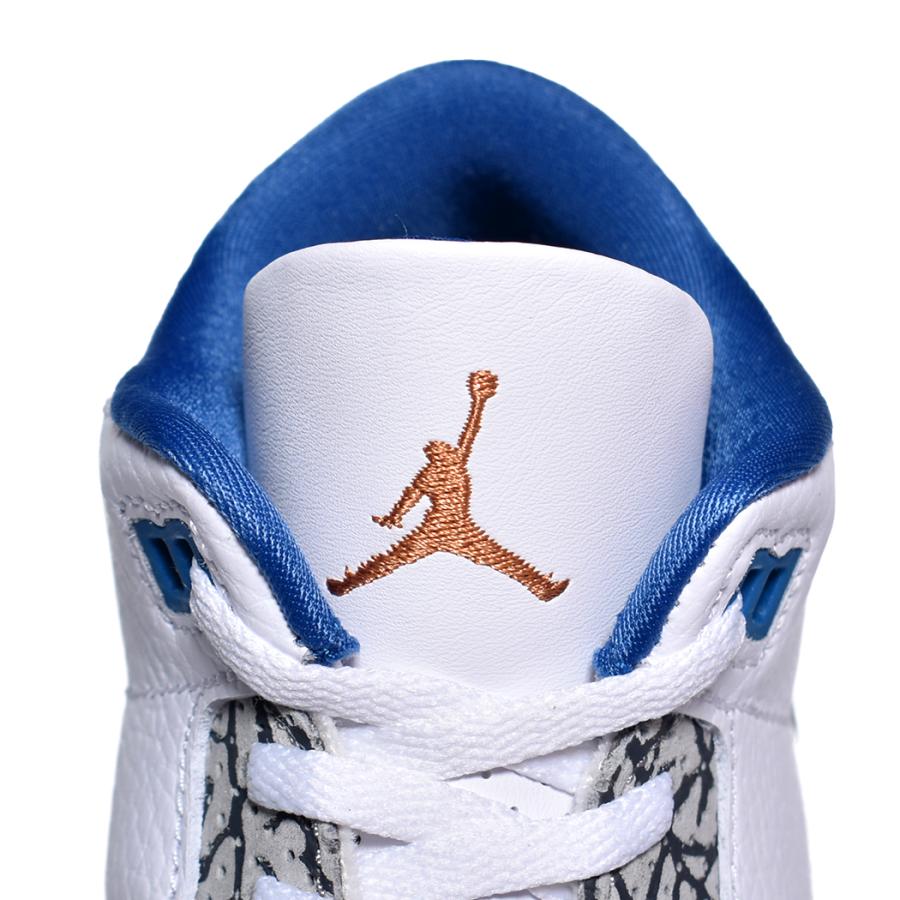 NIKE JORDAN 3 RETRO PS "WIZARDS" ナイキ エア ジョーダン スニーカー ( 白 ホワイト 青 キッズ シューズ ジュニア KIDS DM0966-148 )｜precious-place｜07