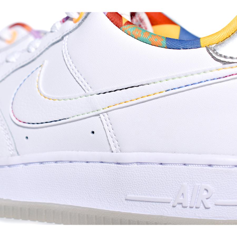 海外限定 NIKE AIR FORCE 1 LV8 GS "Playful Print" WHITE ナイキ エアフォース スニーカー (日本未発売 白 レディース ウィメンズ FN8912-111)｜precious-place｜08