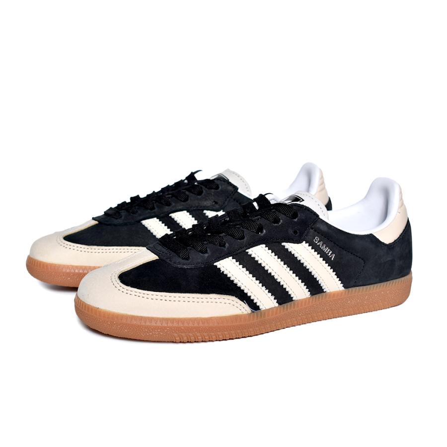 adidas SAMBA OG W "BLACK CREAM" アディダス サンバ スニーカー ( 黒 ブラック クリーム ベージュ spezial メンズ レディース IE5836 )｜precious-place｜02