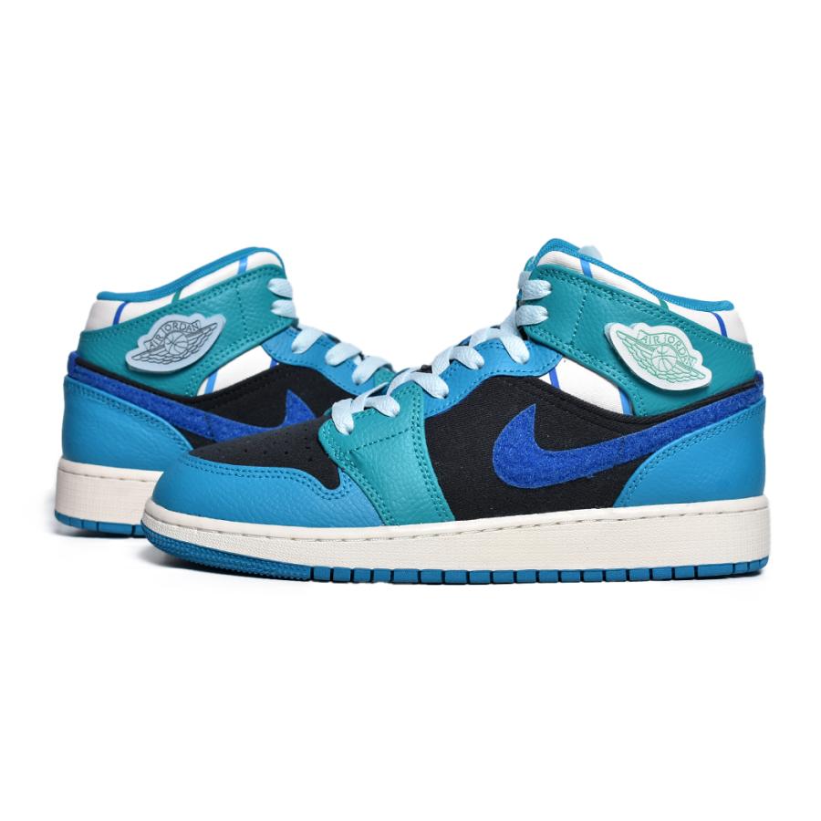 海外限定 NIKE AIR JORDAN 1 MID SS GS Inspired by the Greatest ナイキ ジョーダン ミッド スニーカー レディース 日本未発売 FJ9482-004｜precious-place｜11