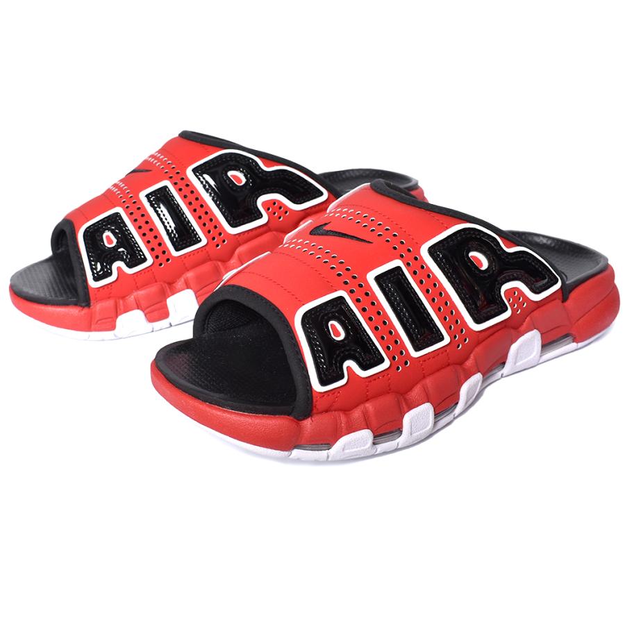 NIKE AIR MORE UPTEMPO SLIDE "University Red" ナイキ エア モア アップテンポ スライド ( モアテン サンダル 赤 レッド FJ6036-600 )｜precious-place｜02