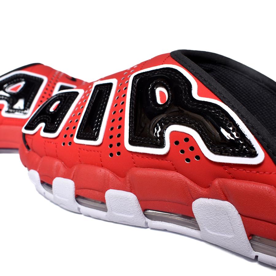 NIKE AIR MORE UPTEMPO SLIDE "University Red" ナイキ エア モア アップテンポ スライド ( モアテン サンダル 赤 レッド FJ6036-600 )｜precious-place｜05