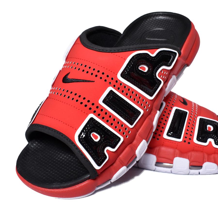 NIKE AIR MORE UPTEMPO SLIDE "University Red" ナイキ エア モア アップテンポ スライド ( モアテン サンダル 赤 レッド FJ6036-600 )｜precious-place｜06