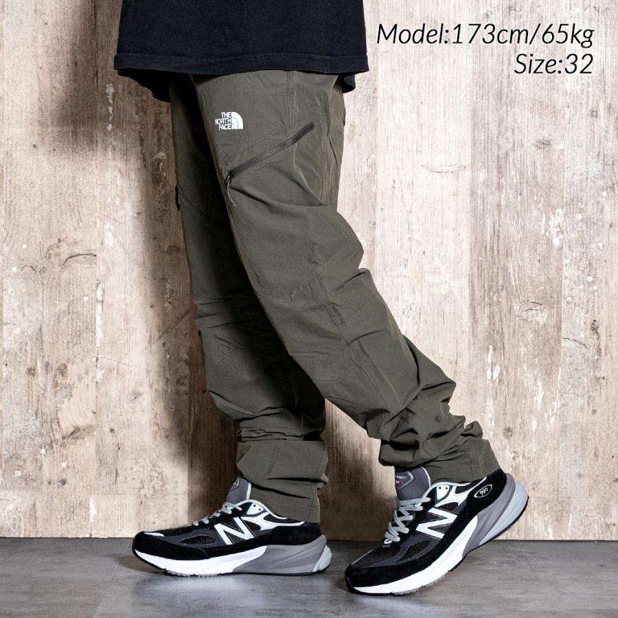 海外限定 THE NORTH FACE Exploration Regular Tapered Pants GREEN ザ ノースフェイス ナイロン パンツ日本未発売 NF0A7Z9621L｜precious-place｜02