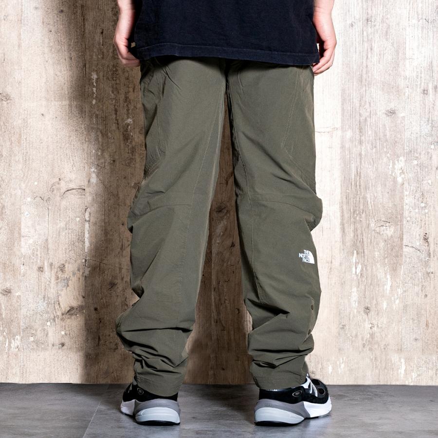 海外限定 THE NORTH FACE Exploration Regular Tapered Pants GREEN ザ ノースフェイス ナイロン パンツ日本未発売 NF0A7Z9621L｜precious-place｜03