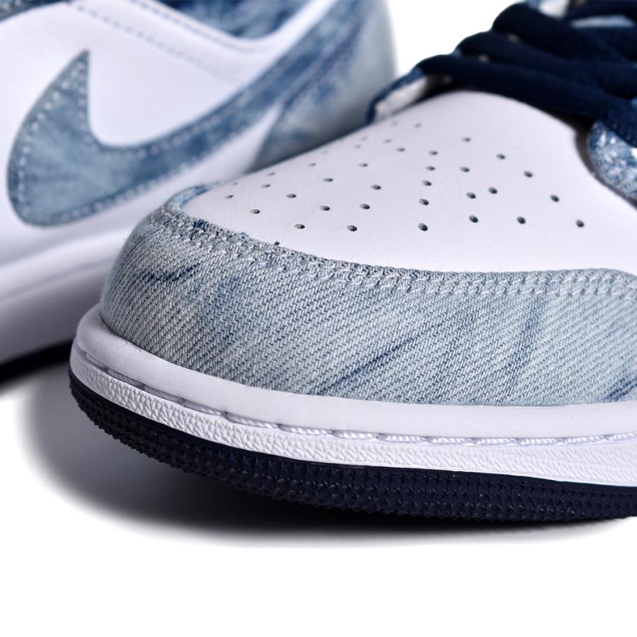 海外限定 NIKE AIR JORDAN 1 LOW SE "Washed Denim" ナイキ エア ジョーダン ロー スニーカー ( 日本未発売 デニム CZ8455-100 )｜precious-place｜07