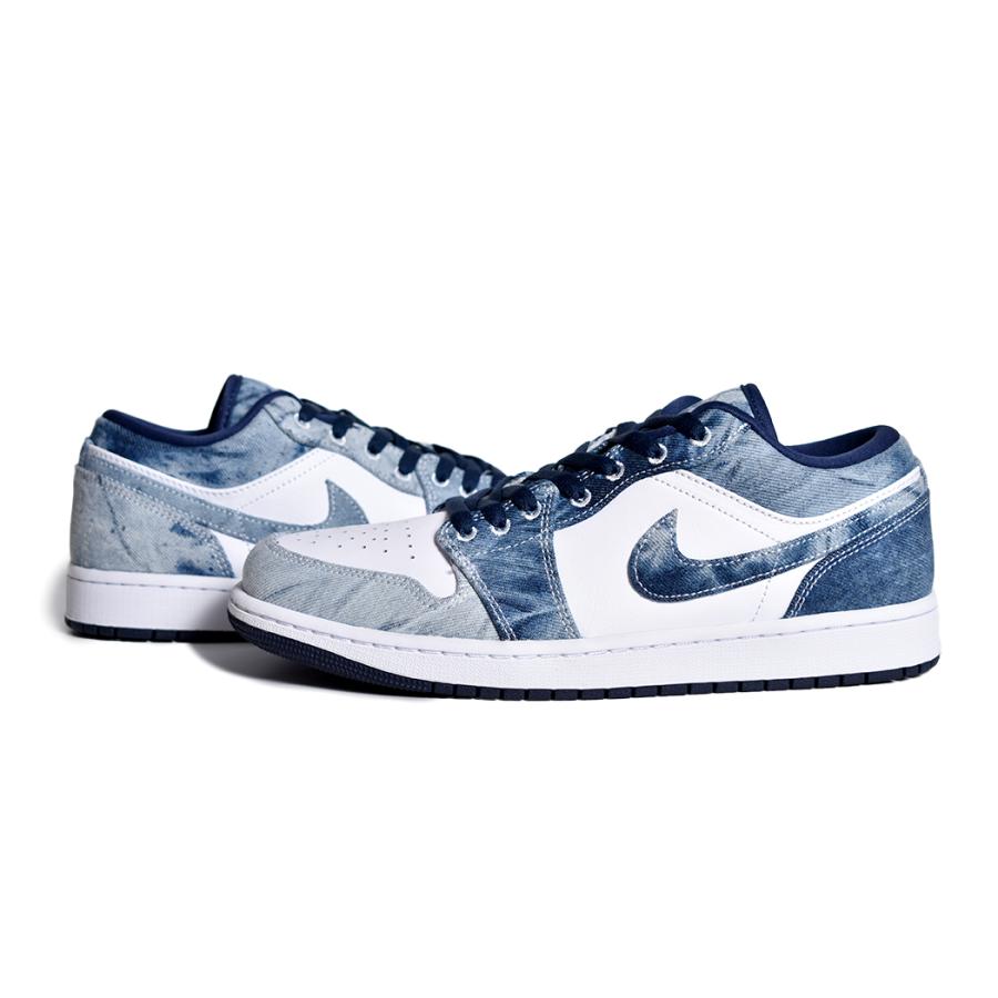 海外限定 NIKE AIR JORDAN 1 LOW SE "Washed Denim" ナイキ エア ジョーダン ロー スニーカー ( 日本未発売 デニム CZ8455-100 )｜precious-place｜08