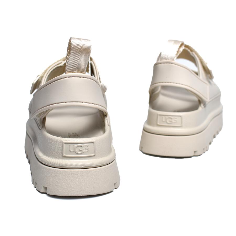 UGG W GOLDENGLOW "SEA SALT" アグ ウィメンズ ゴールデングロウ  サンダル スライド レディース ( アイボリー ベージュ 厚底  ストラップ 1152685 )｜precious-place｜05