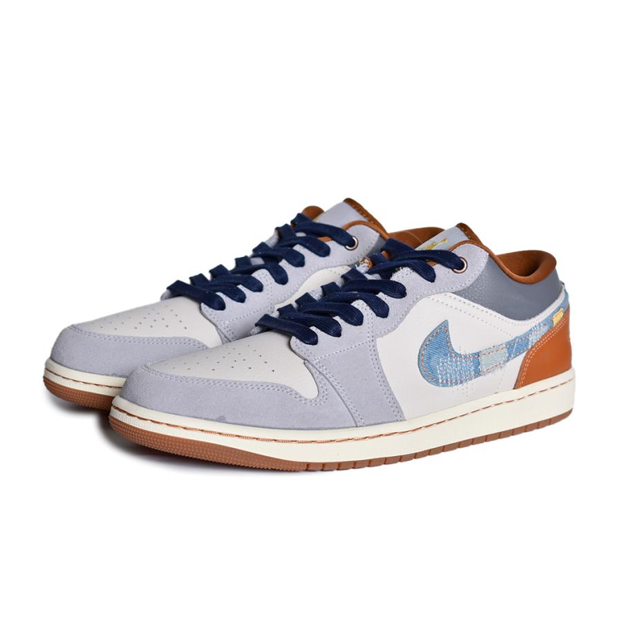 NIKE AIR JORDAN 1 LOW SE "Phantom Repaired Denim Swoosh" ナイキ エア ジョーダン ロー スニーカー ( デニム FZ5042-041 )｜precious-place｜04