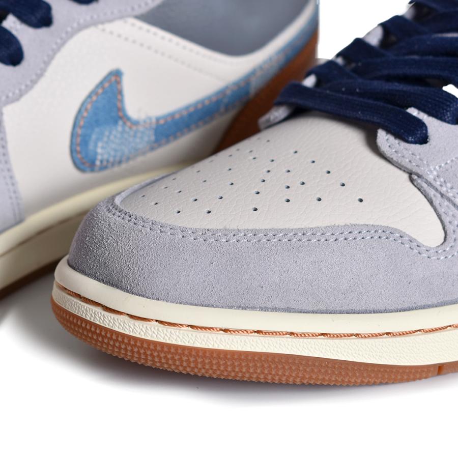 NIKE AIR JORDAN 1 LOW SE "Phantom Repaired Denim Swoosh" ナイキ エア ジョーダン ロー スニーカー ( デニム FZ5042-041 )｜precious-place｜05