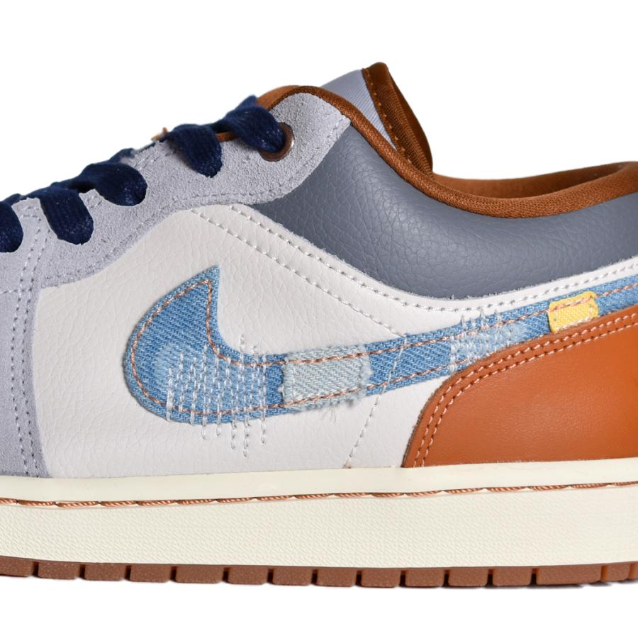 NIKE AIR JORDAN 1 LOW SE "Phantom Repaired Denim Swoosh" ナイキ エア ジョーダン ロー スニーカー ( デニム FZ5042-041 )｜precious-place｜08