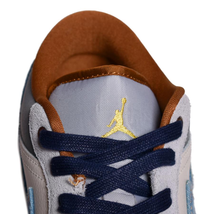 NIKE AIR JORDAN 1 LOW SE "Phantom Repaired Denim Swoosh" ナイキ エア ジョーダン ロー スニーカー ( デニム FZ5042-041 )｜precious-place｜07