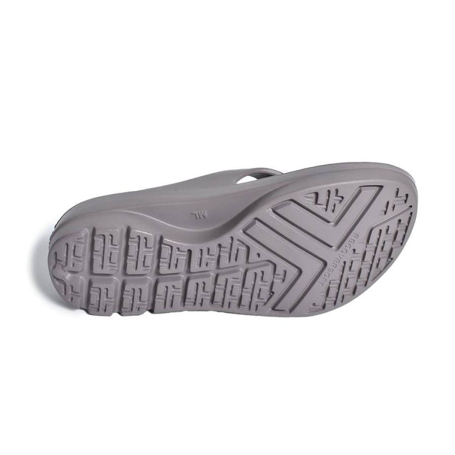 TELIC W-FLIPFLOP Ash Grey テリック ダブル フリップフロップ サンダル ( SANDAL トング スライド グレー 灰色 リカバリーサンダル レディース 4550557775648 )｜precious-place｜04