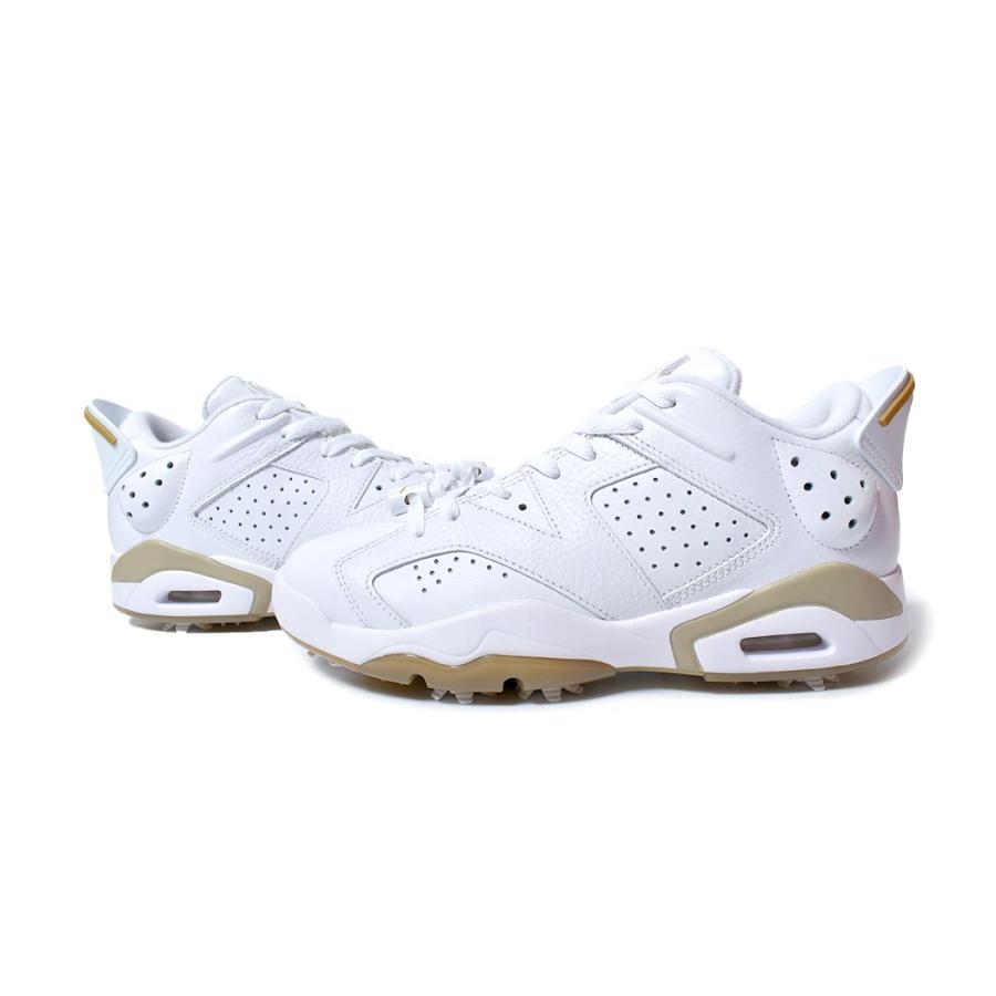 NIKE JORDAN RETRO 6 GOLF “LINEN” WHITE/KHAKI ナイキ エア ジョーダン レトロ ゴルフ スニーカー ( 白 ベージュ AJ6 ゴルフシューズ メンズ DV1376-100 )｜precious-place｜10