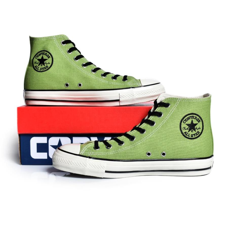 CONVERSE ALL STAR US HEMP HI LEAF GREEN コンバース オールスター