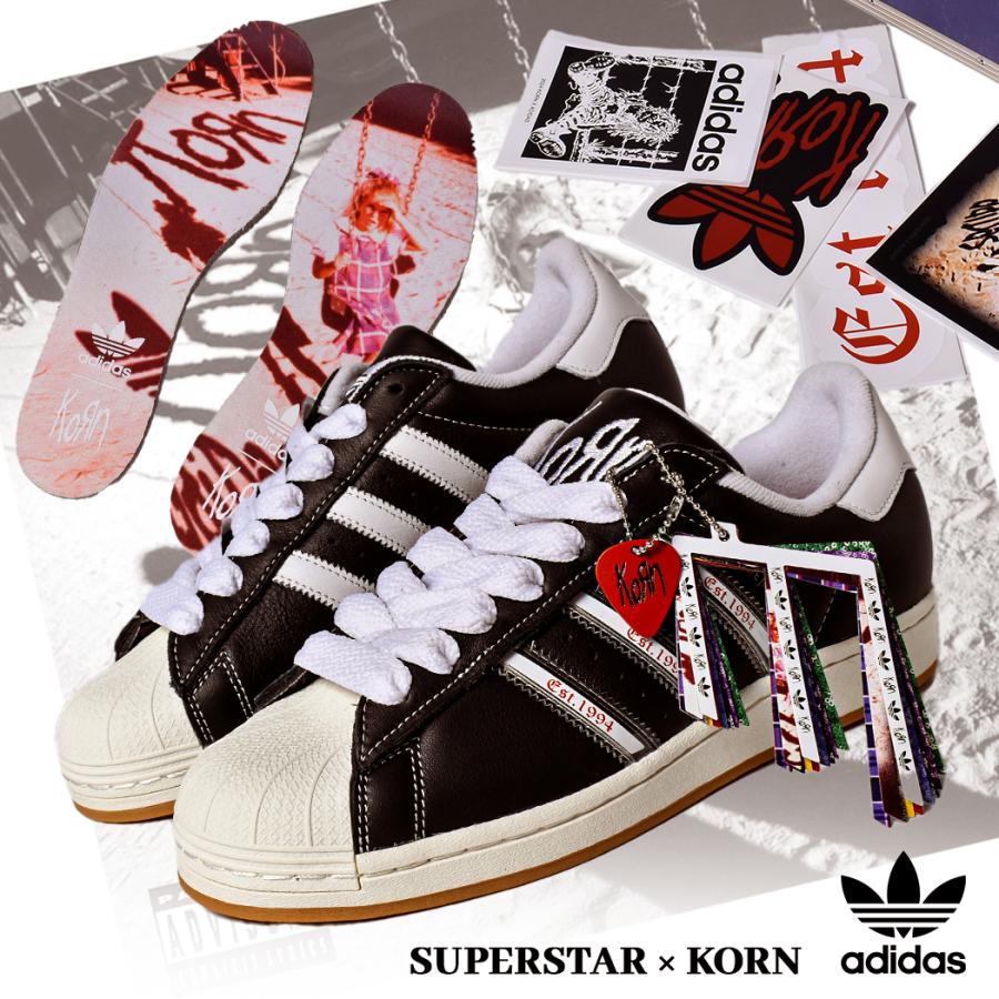 adidas KORN × アディダス コーン スーパースター スニーカー adidas KORN × アディダス コーン スーパースター スニーカー