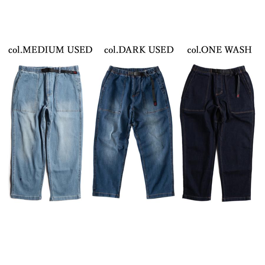 GRAMICCI グラミチ ストレッチデニム ルーズ テーパード パンツ