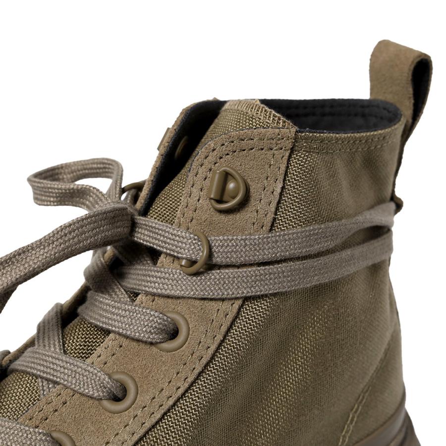 【美品】コンバース トレックウェーブ HI BT カーキ 厚底 ブーツ 24.5 CONVERSE コンバース オールスター R トレックウエーブ BT HI