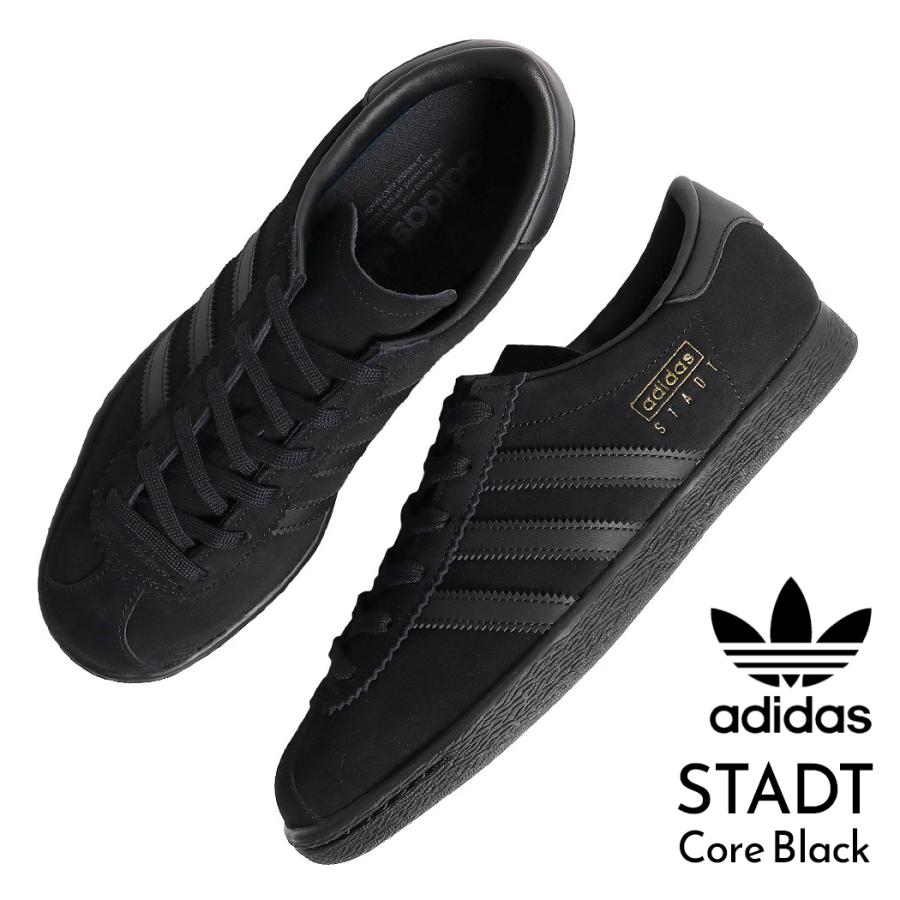 adidas アディダス シュタット スニーカー STADT Core Black adidas アディダス シュタット スニーカー STADT Core Black
