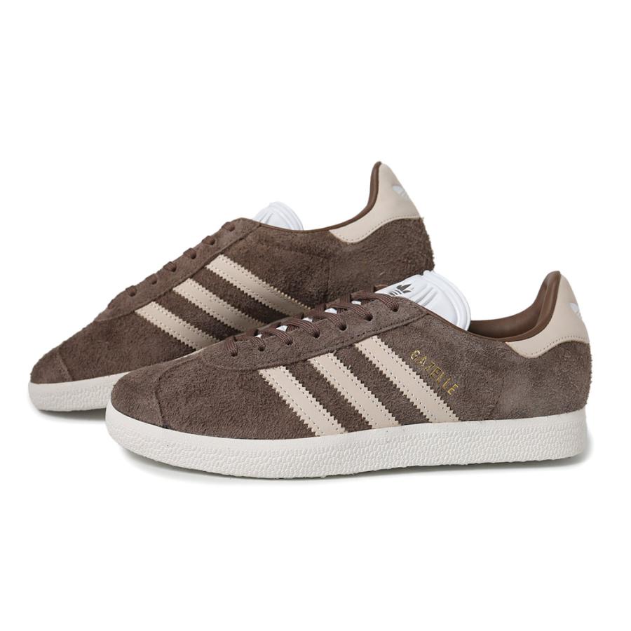 adidas GAZELLE グレー ブラウン スニーカー adidas GAZELLE 